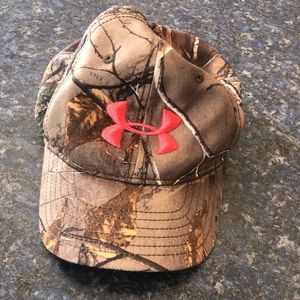 Camo UA hat